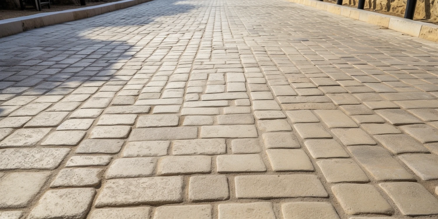 Jak układać kostkę brukową bez obrzeży?