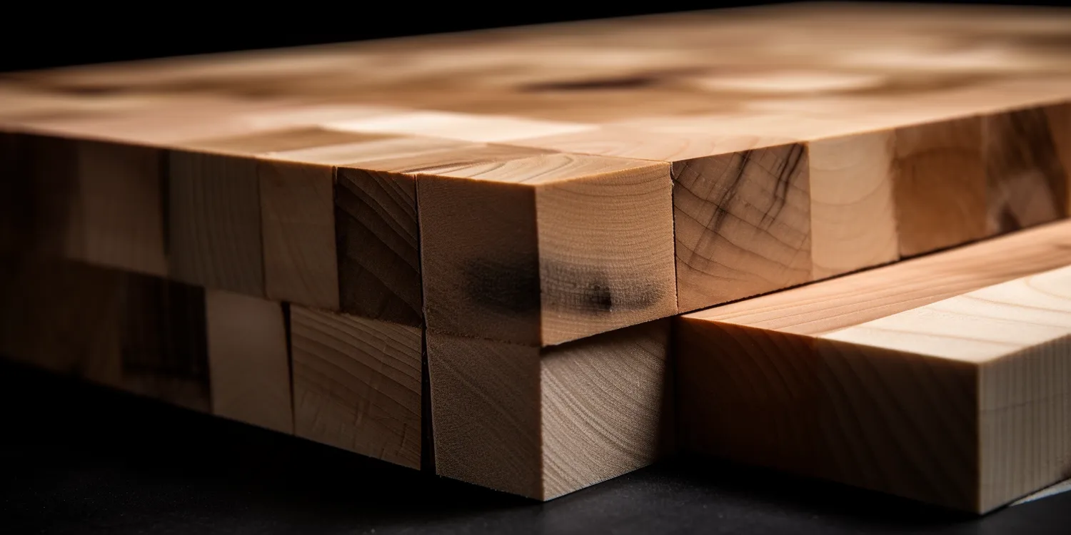 Drewno klejone na schody