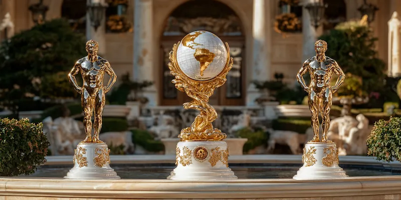 Statuetki z mosiądzu