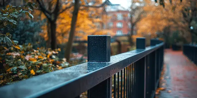 Alu Zäune aus Polen mit Montage